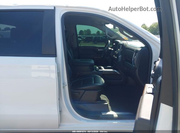 1GCUYEED4MZ425144 2021 CHEVROLET SILVERADO White წინა სალონის ხედი