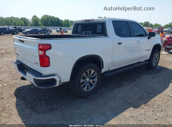 1GCUYEED4MZ425144 2021 CHEVROLET SILVERADO White უკანა მარჯვენა