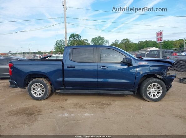 1GCUYEED5KZ136836 2019 CHEVROLET SILVERADO Blue Vista interior de 360 grados