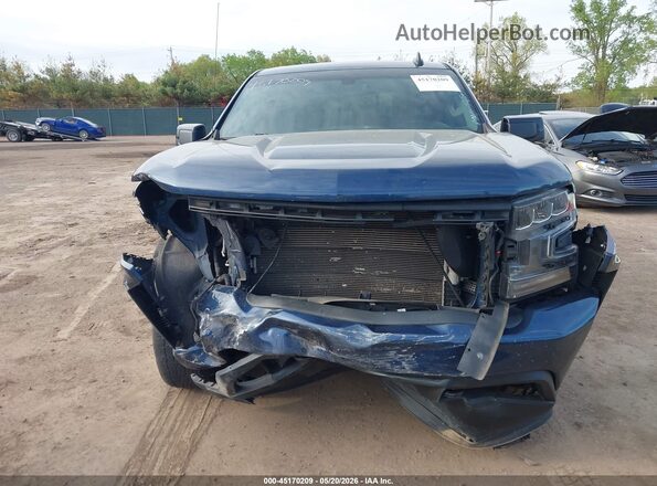 1GCUYEED5KZ136836 2019 CHEVROLET SILVERADO Blue Vista interior trasera
