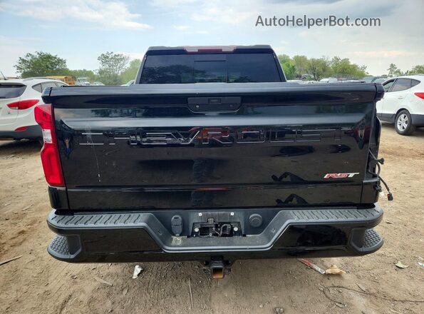 1GCUYEED8KZ103796 2019 CHEVROLET SILVERADO Black Вид ззаду