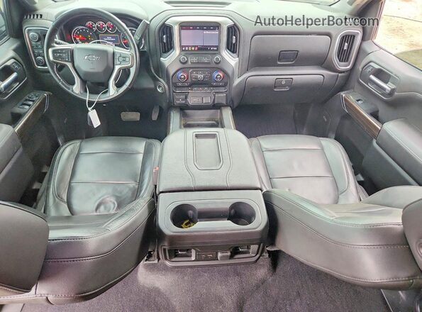 1GCUYEED8KZ103796 2019 CHEVROLET SILVERADO Black Вид панелі приладів
