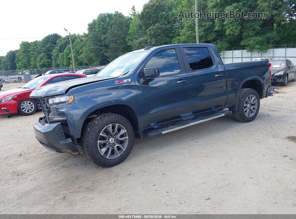 1GCUYEED9KZ139836 2019 CHEVROLET SILVERADO Gray Front left