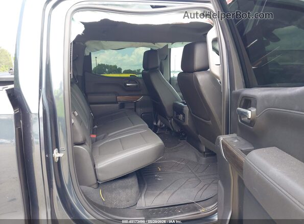 1GCUYEED9KZ139836 2019 CHEVROLET SILVERADO Gray VIN sticker view