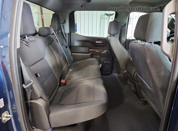 1GCUYEEDXKZ223602 2019 CHEVROLET SILVERADO Blue 