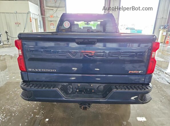 1GCUYEEDXKZ223602 2019 CHEVROLET SILVERADO Blue 
