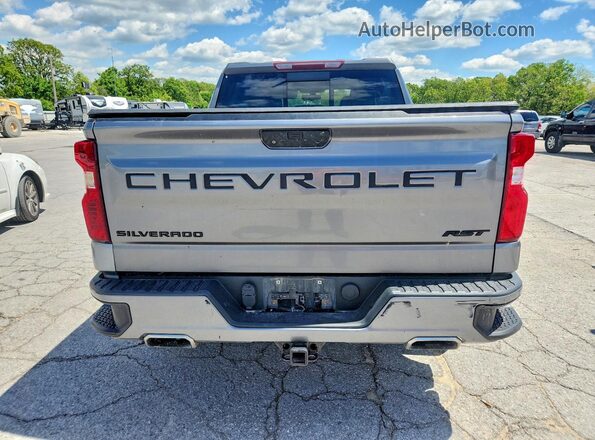 1GCUYEEDXMZ358968 2021 CHEVROLET SILVERADO Серый 