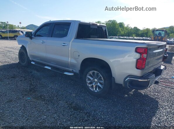 1GCUYGED2KZ100128 2019 CHEVROLET SILVERADO Silver Rear left