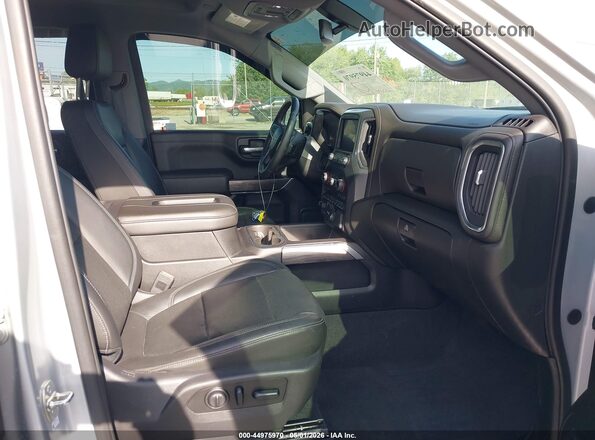 1GCUYGED2KZ100128 2019 CHEVROLET SILVERADO Silver Front interior view