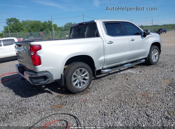 1GCUYGED2KZ100128 2019 CHEVROLET SILVERADO Silver Rear right