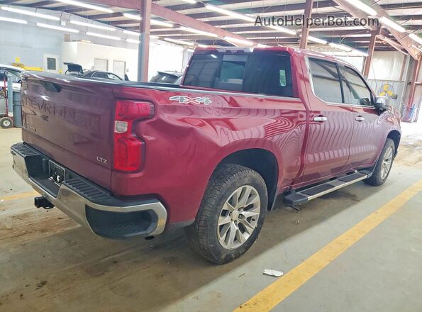 1GCUYGED8LZ322061 2020 CHEVROLET SILVERADO Red Rear right