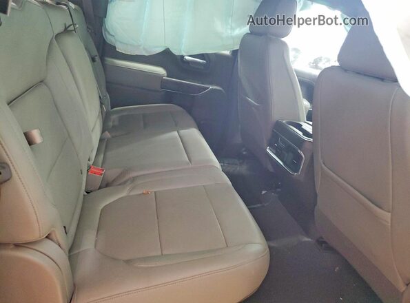 1GCUYGED8LZ322061 2020 CHEVROLET SILVERADO Red Rear seats view