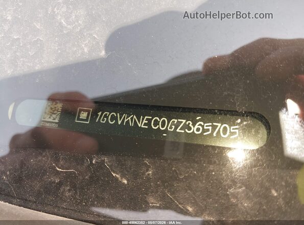 1GCVKNEC0GZ365705 2016 CHEVROLET SILVERADO Белый 