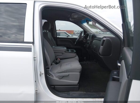 1GCVKPEC0HZ152220 2017 CHEVROLET SILVERADO White Սալոնի դիմացի տեսք