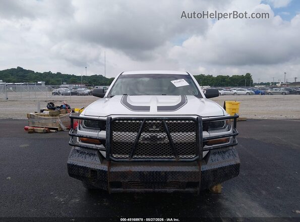 1GCVKPEC0HZ152220 2017 CHEVROLET SILVERADO White Սարքավորումների վահանակի տեսք