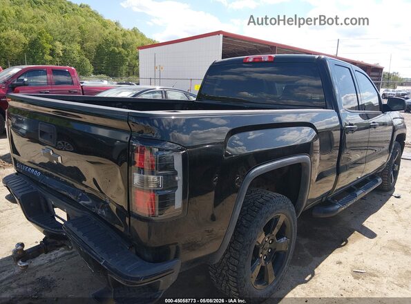 1GCVKPEC0JZ129882 2018 CHEVROLET SILVERADO Black Trasero derecho