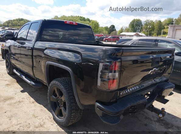 1GCVKPEC0JZ129882 2018 CHEVROLET SILVERADO Black Trasero izquierdo