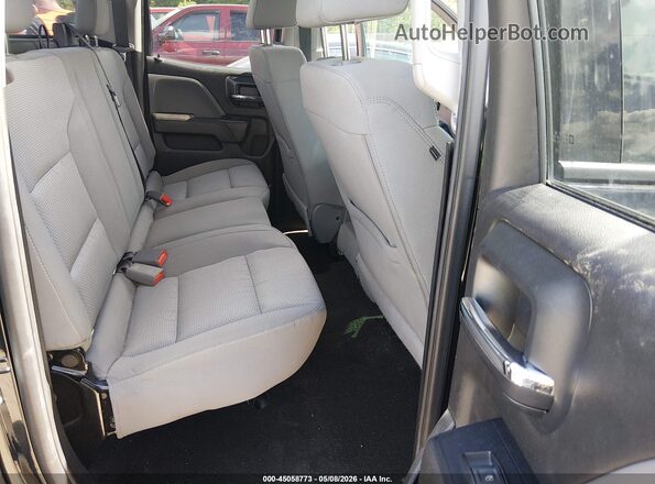 1GCVKPEC0JZ129882 2018 CHEVROLET SILVERADO Black Vista de la etiqueta del VIN