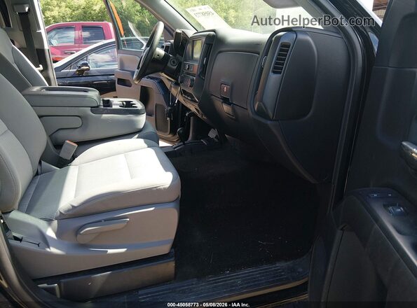 1GCVKPEC0JZ129882 2018 CHEVROLET SILVERADO Black Vista interior delantera