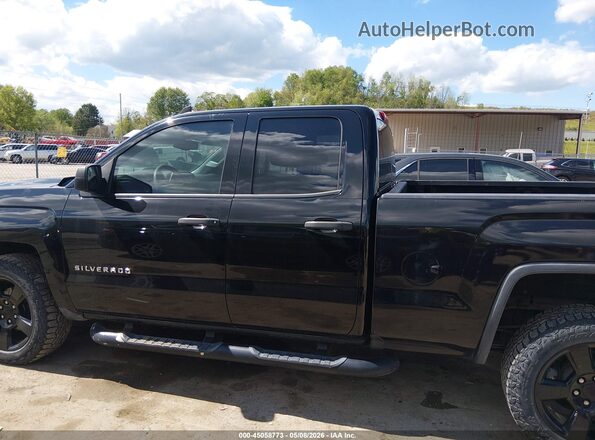 1GCVKPEC0JZ129882 2018 CHEVROLET SILVERADO Black Vista interior de 360 grados
