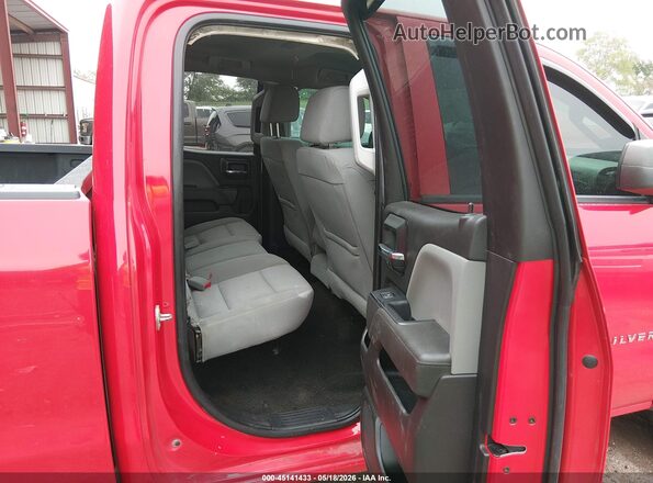 1GCVKPEC8GZ364152 2016 CHEVROLET SILVERADO Red VIN კოდის სტიკერის ხედი