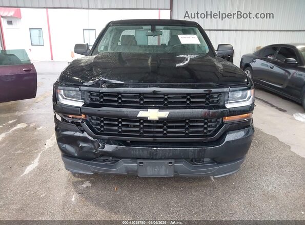 1GCVKPEC8HZ270631 2017 CHEVROLET SILVERADO Black Вид щитка приладів