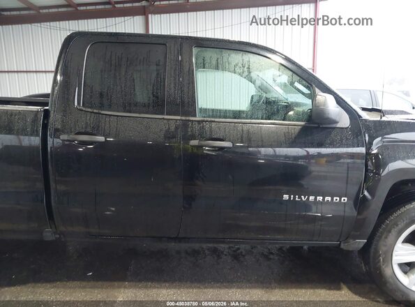 1GCVKPEC8HZ270631 2017 CHEVROLET SILVERADO Black Вид задньої частини салону