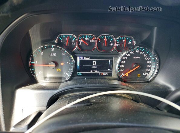 1GCVKREC0HZ107466 2017 CHEVROLET SILVERADO Blue 