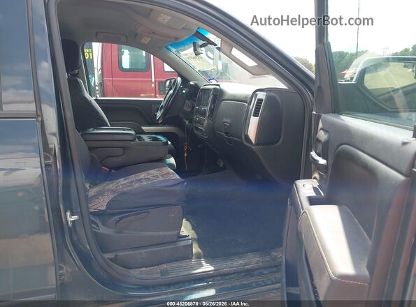 1GCVKREC0HZ153542 2017 CHEVROLET SILVERADO Gray Вид салону спереду