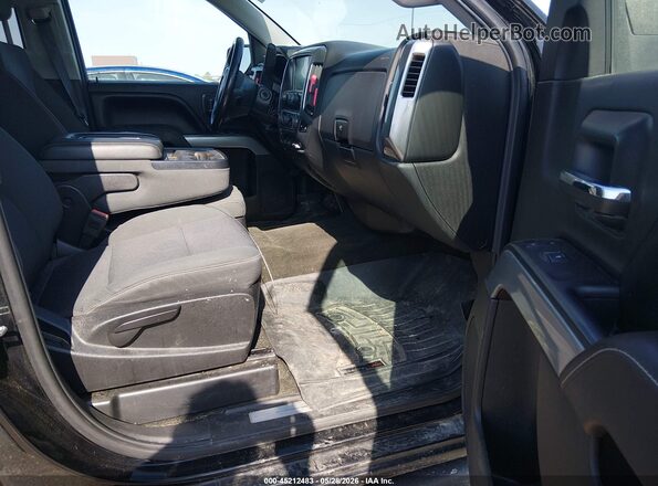 1GCVKREC0HZ190400 2017 CHEVROLET SILVERADO Black Front interior view
