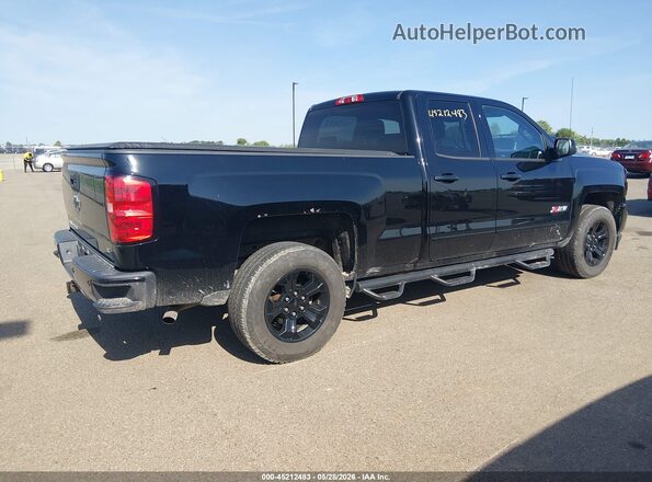 1GCVKREC0HZ190400 2017 CHEVROLET SILVERADO Black Rear right