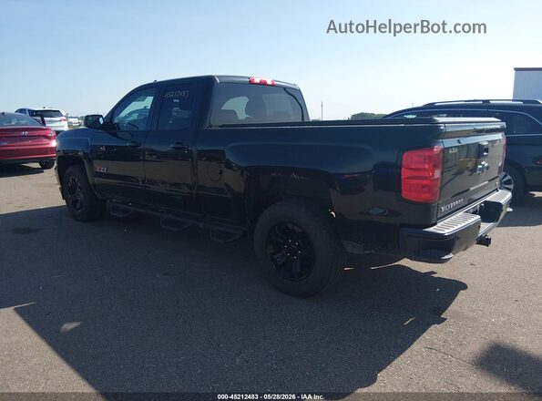 1GCVKREC0HZ190400 2017 CHEVROLET SILVERADO Black Rear left