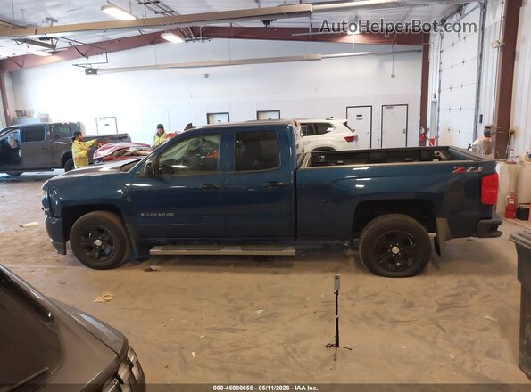 1GCVKREC1JZ113556 2018 CHEVROLET SILVERADO Dark Blue Панорамный вид салона 360°