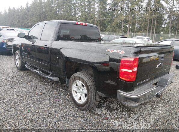 1GCVKREC2GZ143383 2016 CHEVROLET SILVERADO Black Trasero izquierdo