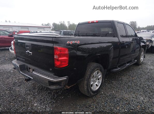 1GCVKREC2GZ143383 2016 CHEVROLET SILVERADO Black Trasero derecho