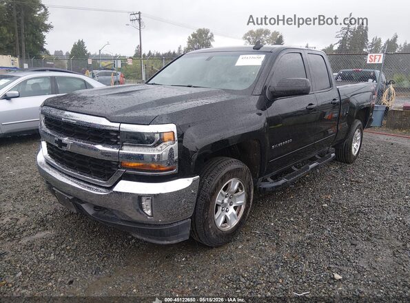 1GCVKREC2GZ143383 2016 CHEVROLET SILVERADO Black Vista tres cuartos delantera izquierda