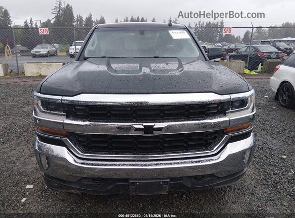 1GCVKREC2GZ143383 2016 CHEVROLET SILVERADO Black Vista interior trasera