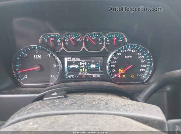 1GCVKREC2GZ184189 2016 CHEVROLET SILVERADO Blue უკანა სავარძლების ხედი