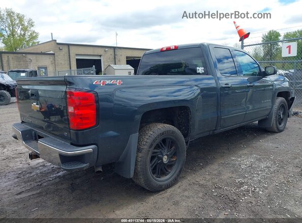 1GCVKREC2HZ365620 2017 CHEVROLET SILVERADO Blue Задня права чверть