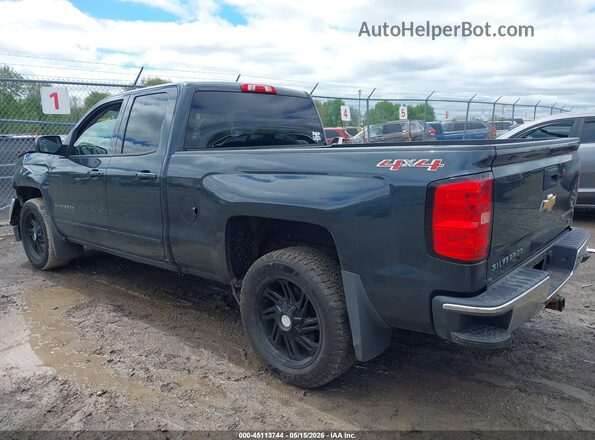 1GCVKREC2HZ365620 2017 CHEVROLET SILVERADO Blue Задня ліва чверть