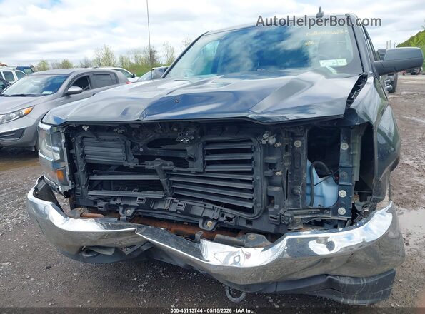 1GCVKREC2HZ365620 2017 CHEVROLET SILVERADO Blue Вид задньої частини салону