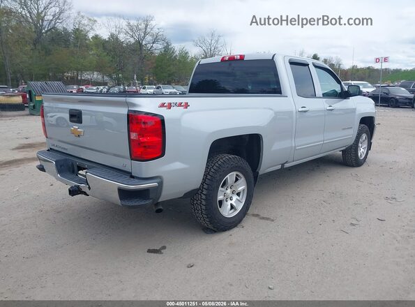 1GCVKREC2JZ357295 2018 CHEVROLET SILVERADO Silver Հետևի աջ