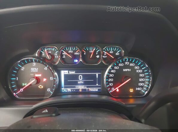 1GCVKREC3GZ240107 2016 CHEVROLET SILVERADO Gray 