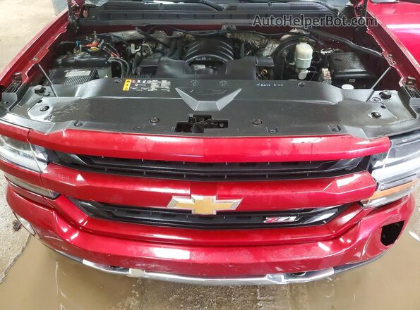 1GCVKREC3JZ262843 2018 CHEVROLET SILVERADO Красный 