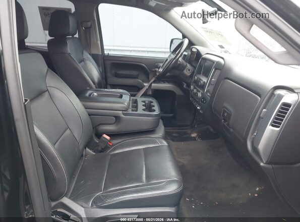 1GCVKREC4HZ149462 2017 CHEVROLET SILVERADO Черный Вид салона спереди