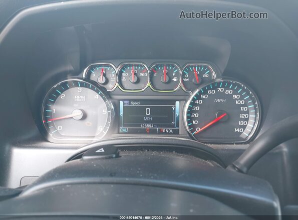 1GCVKREC4HZ289849 2017 CHEVROLET SILVERADO Blue 