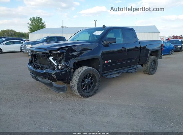 1GCVKREC6GZ316550 2016 CHEVROLET SILVERADO Black Przód lewy