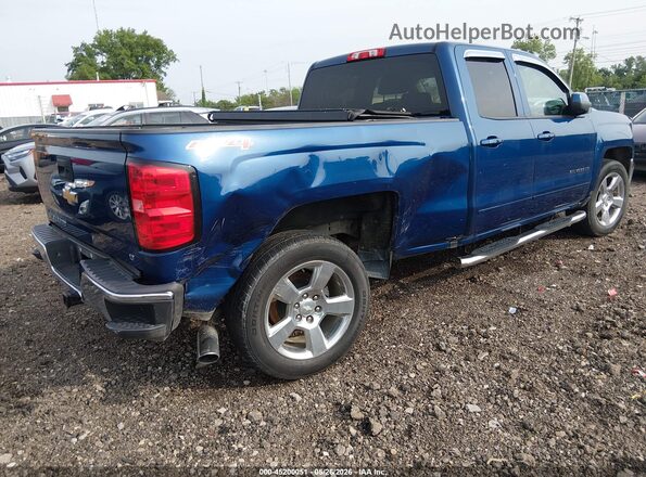 1GCVKREC6HZ381240 2017 CHEVROLET SILVERADO Blue Задня права чверть
