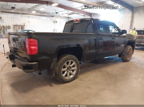 1GCVKREC6JZ205732 2018 CHEVROLET SILVERADO Black უკანა მარჯვენა