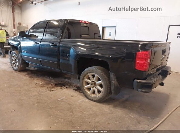 1GCVKREC6JZ205732 2018 CHEVROLET SILVERADO Black უკანა მარცხენა